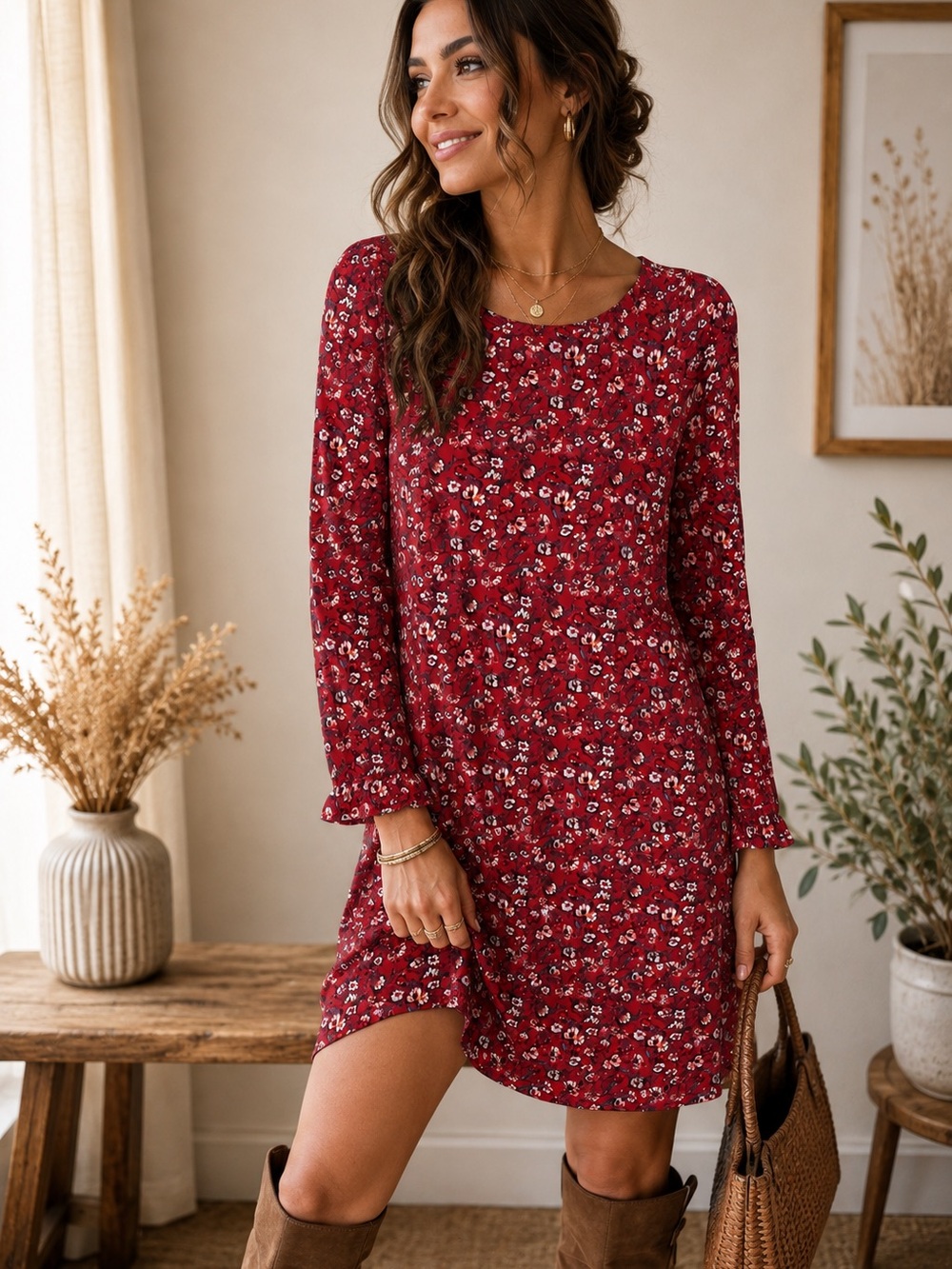 Free People “Say Hello” Mini Dress